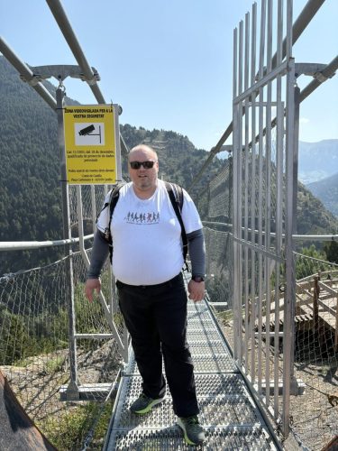 Vstup na Pont Tibeta